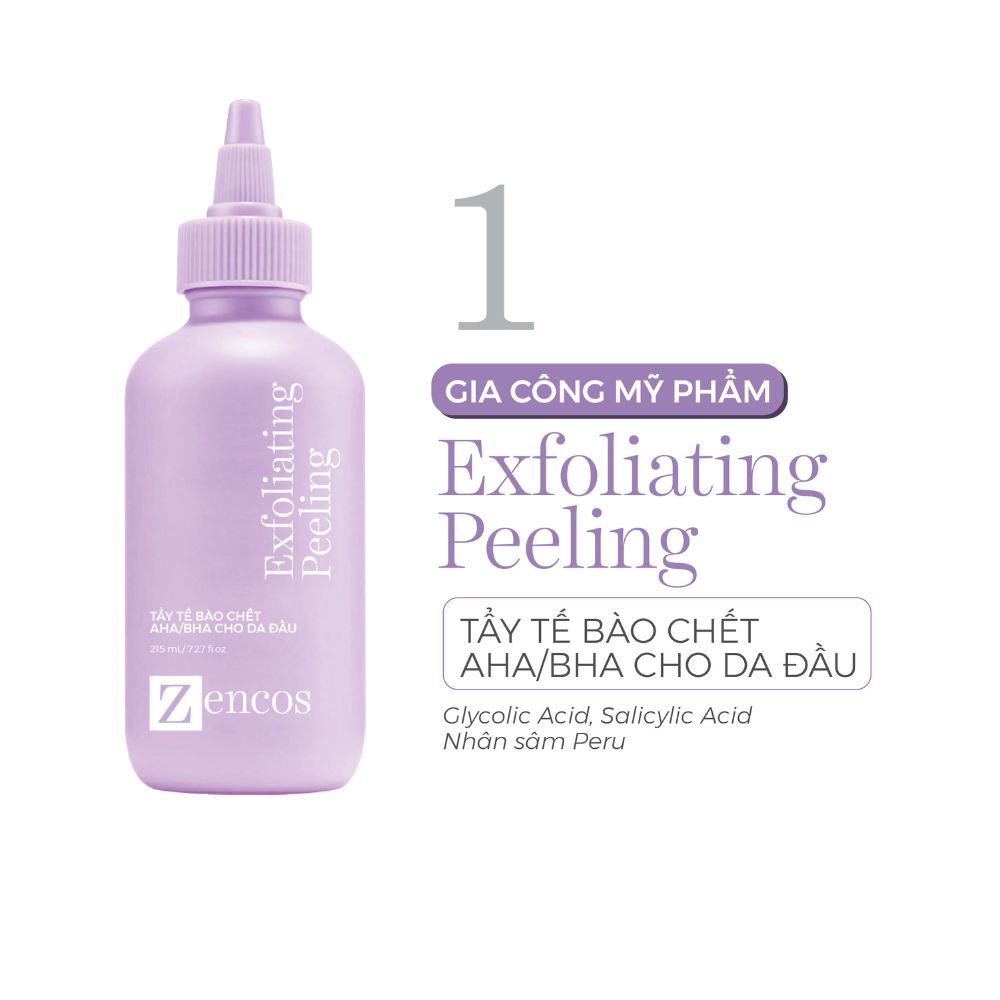 Gia công tẩy tế bào chết da đầu aha,bha (3)