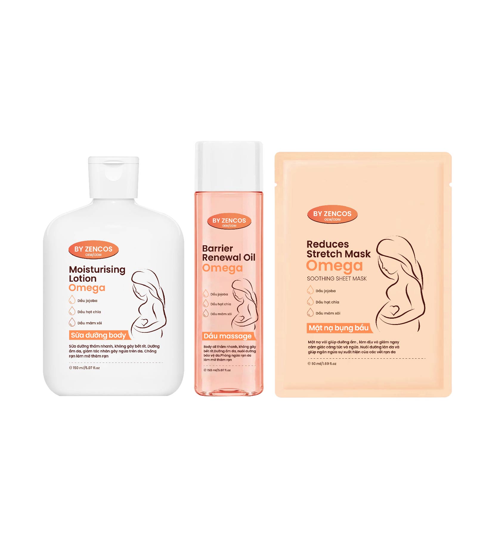 Gia Công Mỹ Phẩm Chăm Sóc Mẹ Bầu